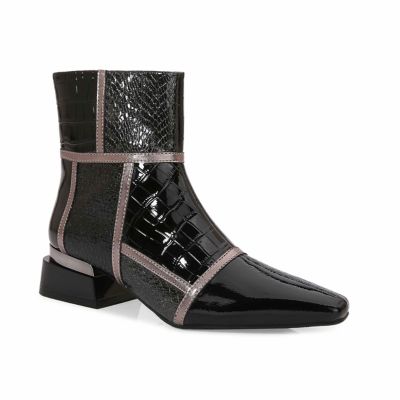 Ninety Union Women's Dakota Patchwork Multi Color Heel Bootie