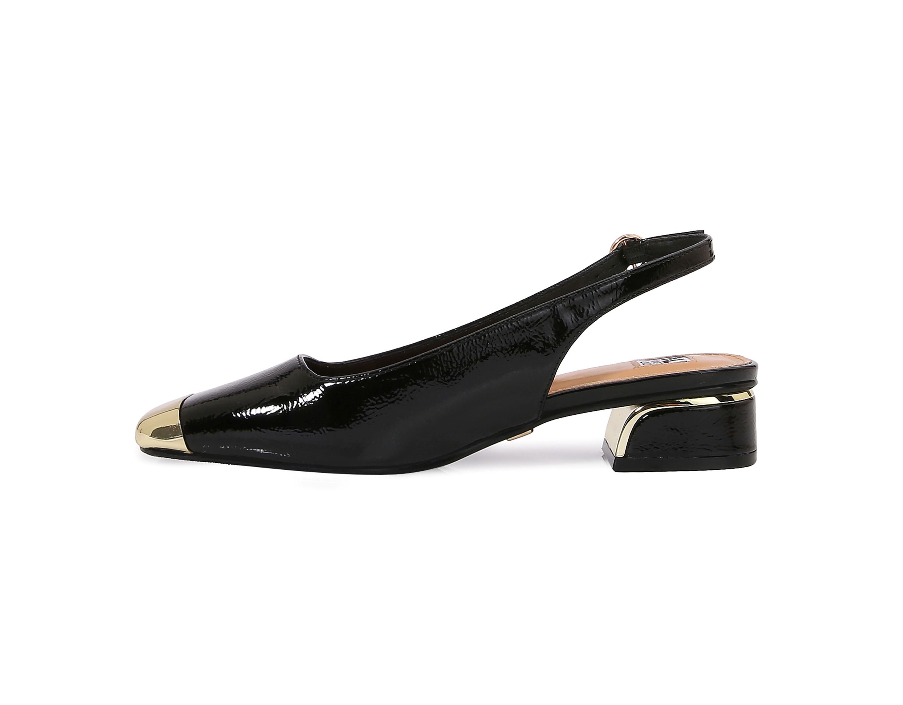 Empress, Low Metal Frame Heel Slingback