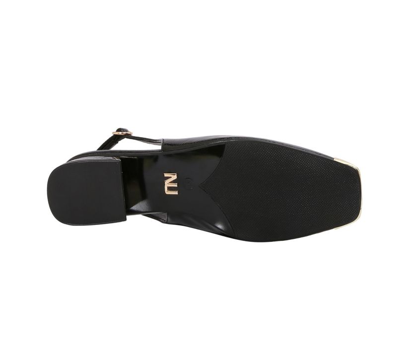 Empress, Low Metal Frame Heel Slingback