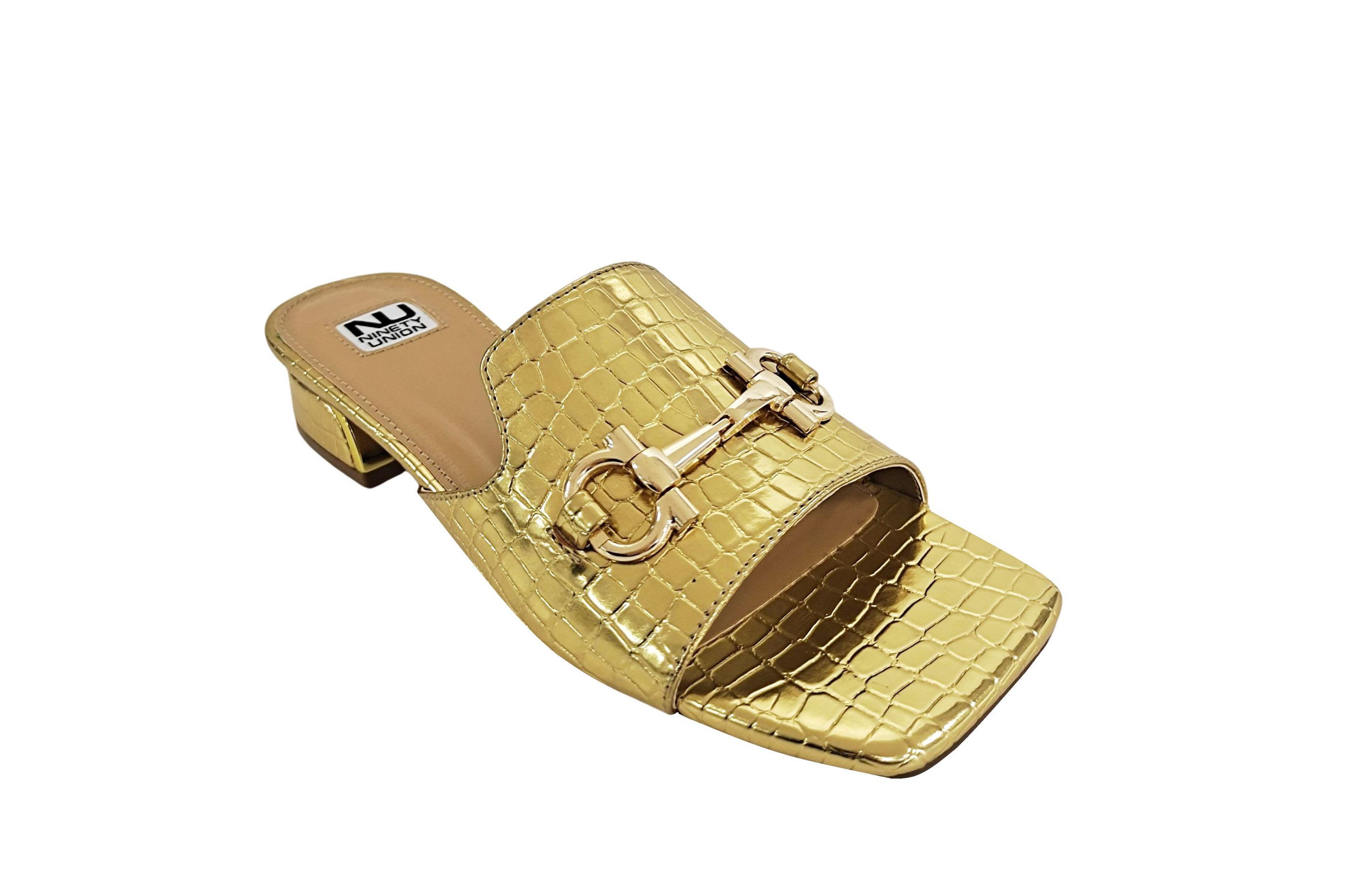 Expo, Open Toe, Metal Trim Heel Slide