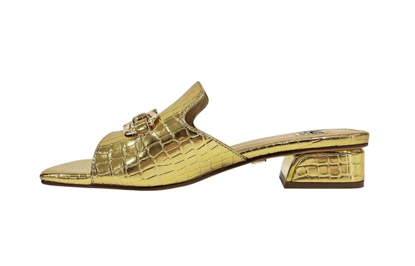 Expo, Open Toe, Metal Trim Heel Slide