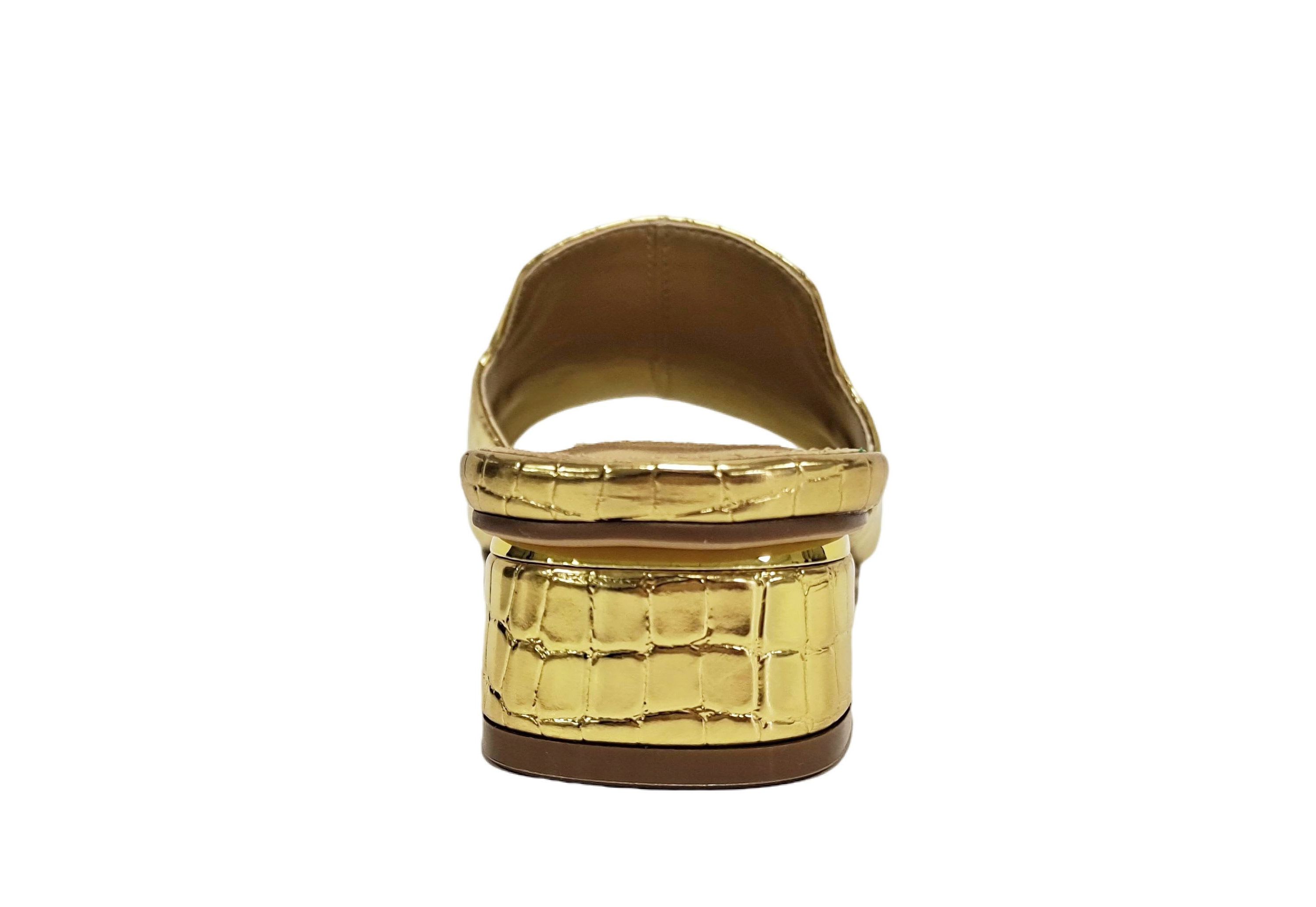 Expo, Open Toe, Metal Trim Heel Slide