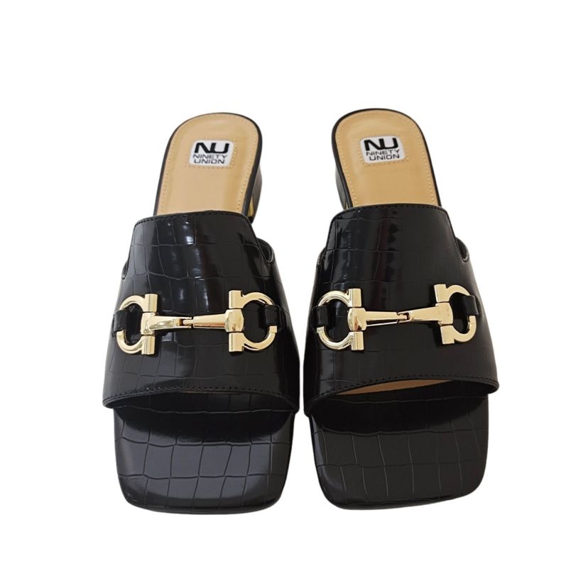Ninety Union Expo, Open Toe, Metal Trim Heel Slide | Belk