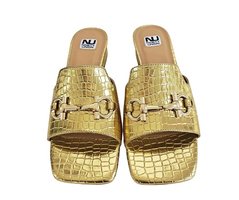 Expo, Open Toe, Metal Trim Heel Slide