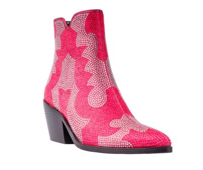 Ninety Union Women's Forever Western Rhinestone Bootie, 8M