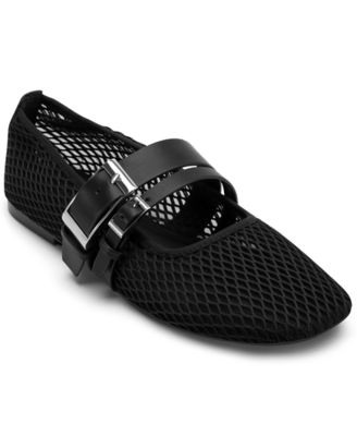 DKNY Women's Dade Mesh Flat
