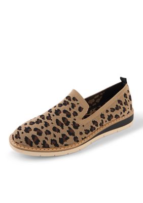 Taryn Rose Women's Animal Print Loafers, 10