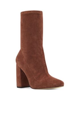 Nine West Cal Corduroy Booties