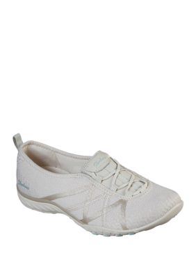 Skechers Relaxed Fit Breathe Easy Look Air Cooled Memory Foam Sneakers |