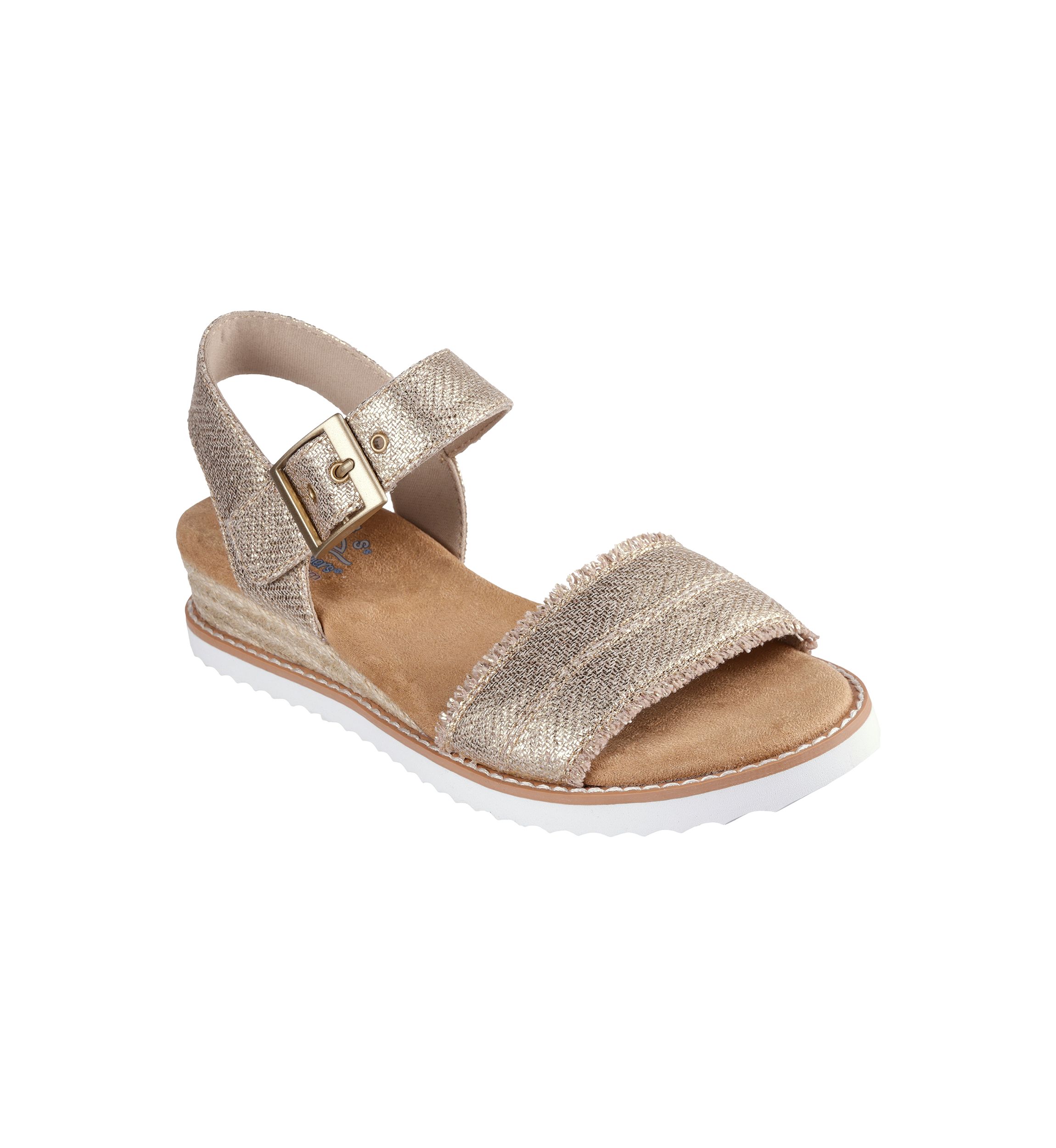 Desert Kiss Sandals - Gold Crush