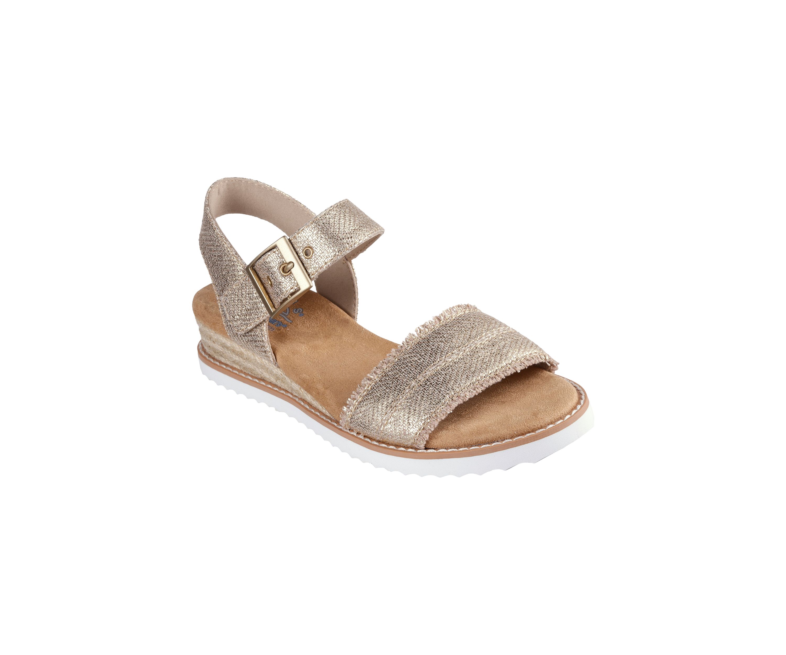 Desert Kiss Sandals - Gold Crush