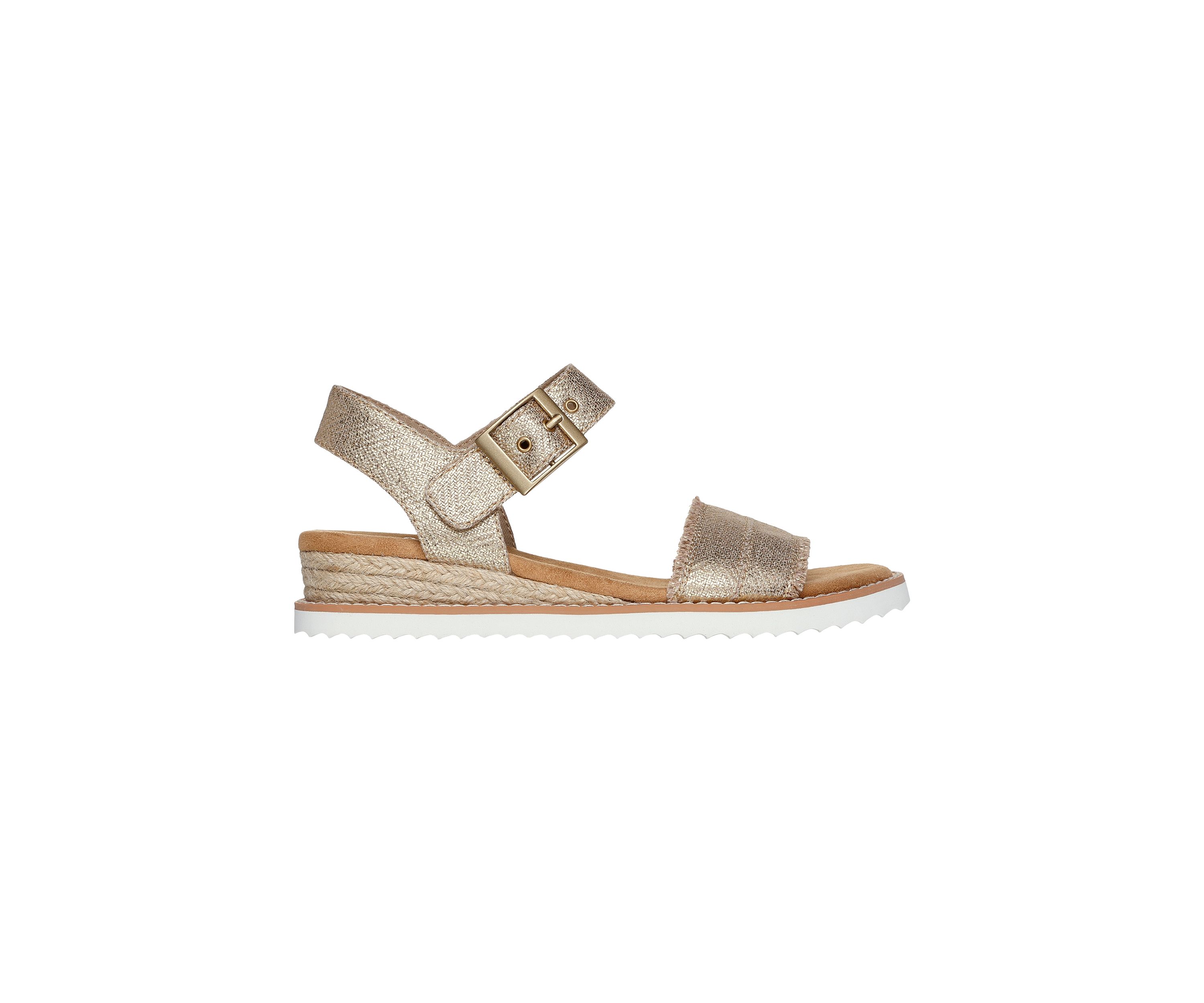 Desert Kiss Sandals - Gold Crush