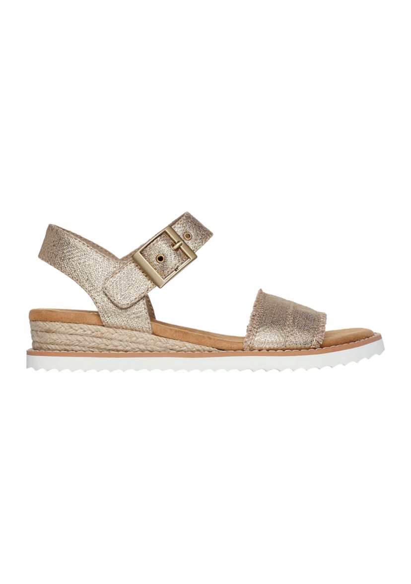 Desert Kiss Sandals - Gold Crush