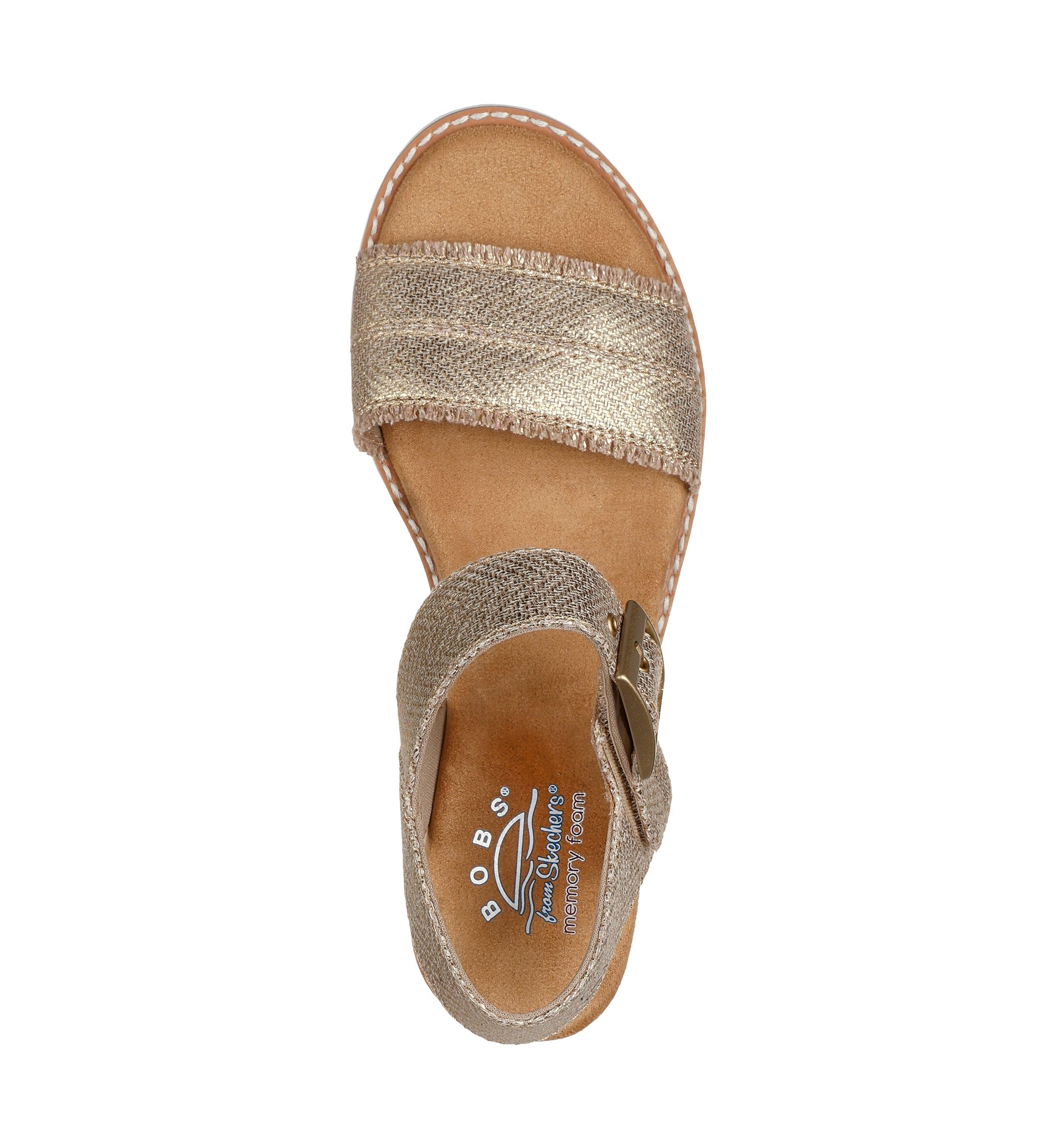 Desert Kiss Sandals - Gold Crush