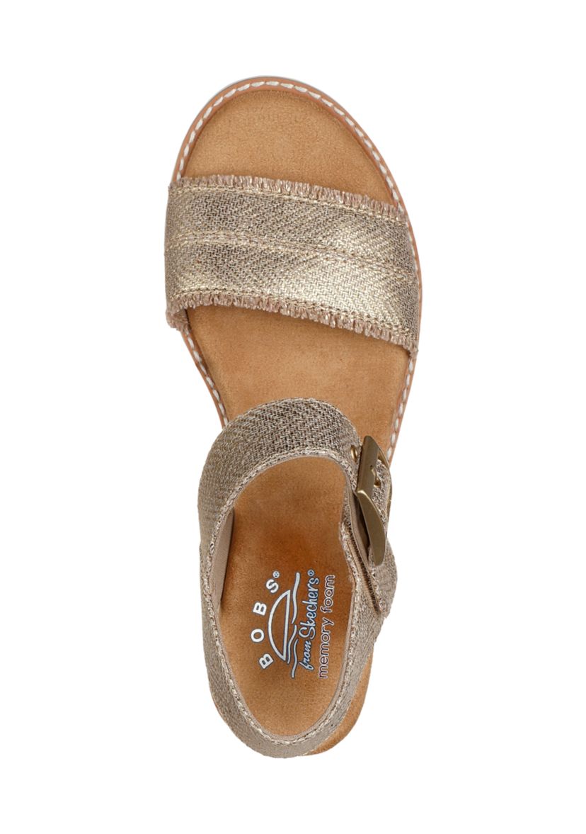 Desert Kiss Sandals - Gold Crush