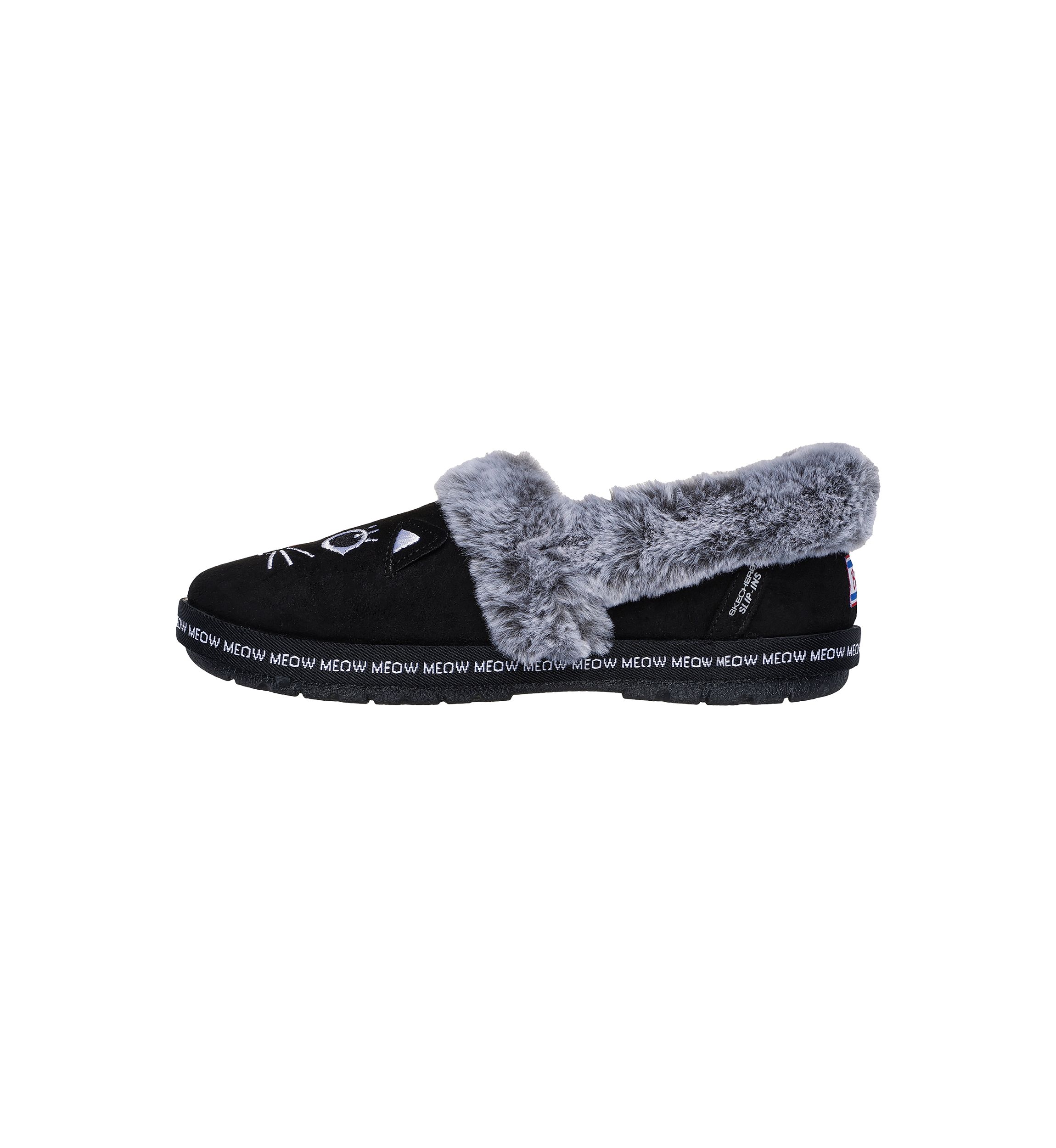 Womens Slip-ins®: Too Cozy - Meow PJs Slippers 