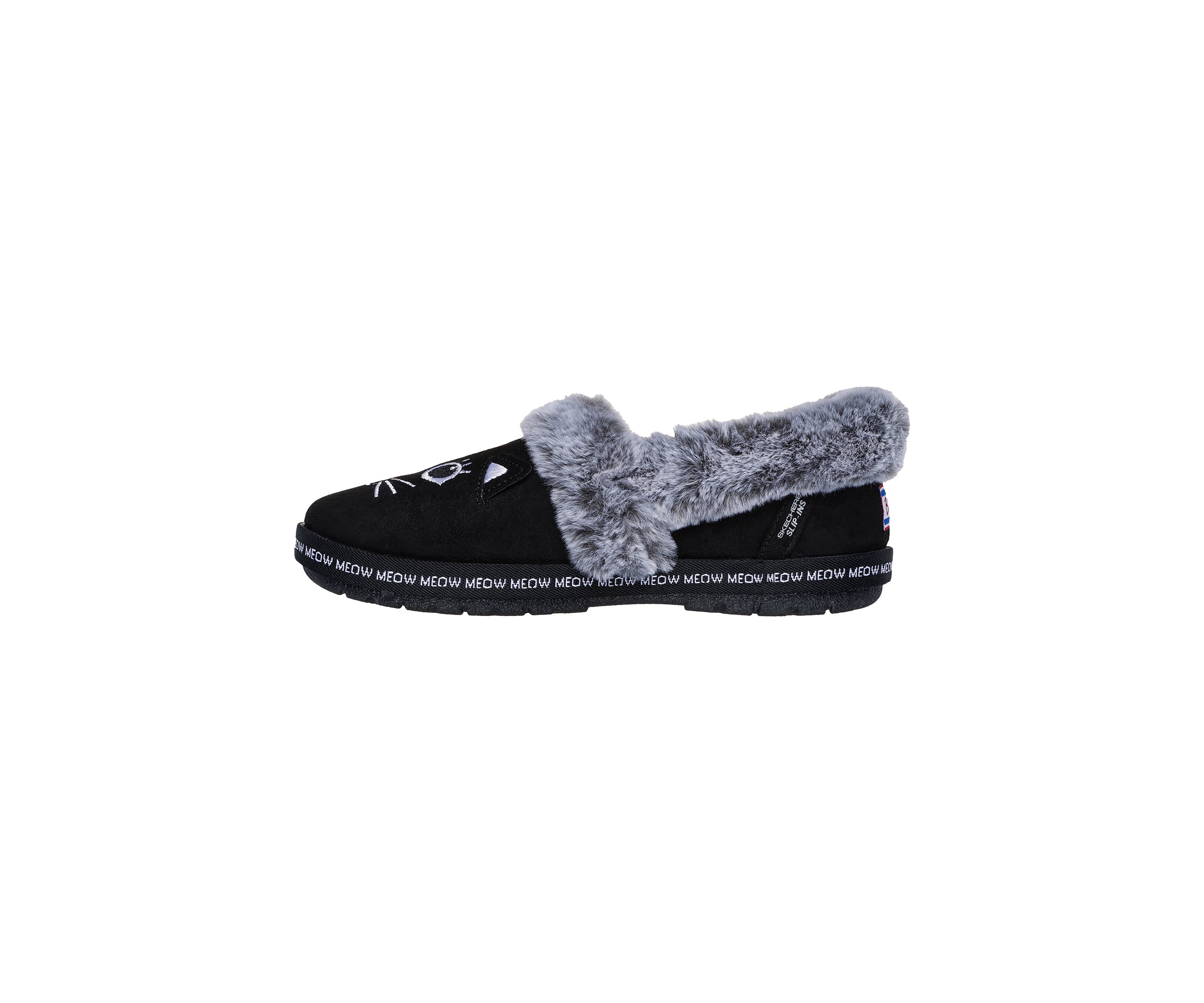 Womens Slip-ins®: Too Cozy - Meow PJs Slippers 