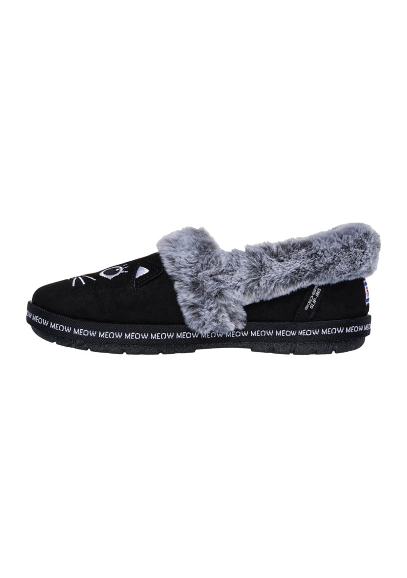 Womens Slip-ins®: Too Cozy - Meow PJs Slippers 