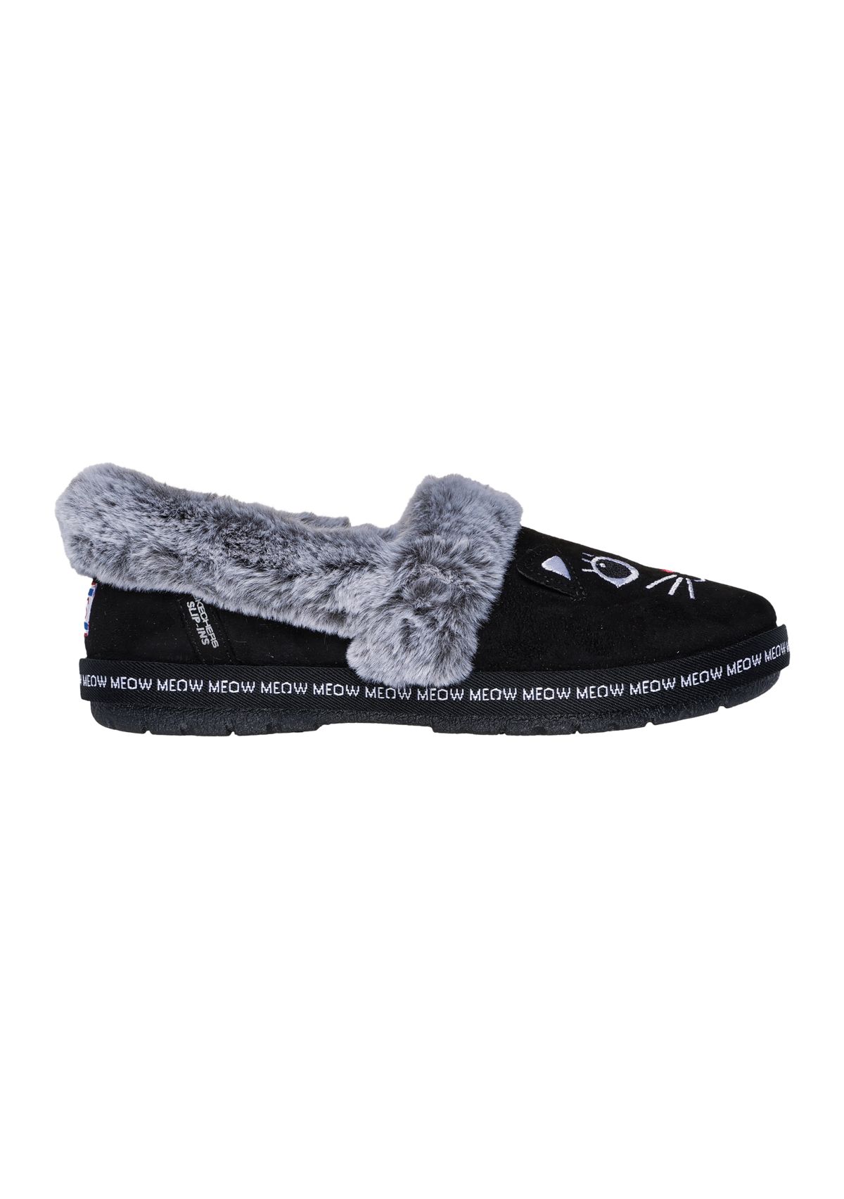 Womens Slip-ins®: Too Cozy - Meow PJs Slippers 