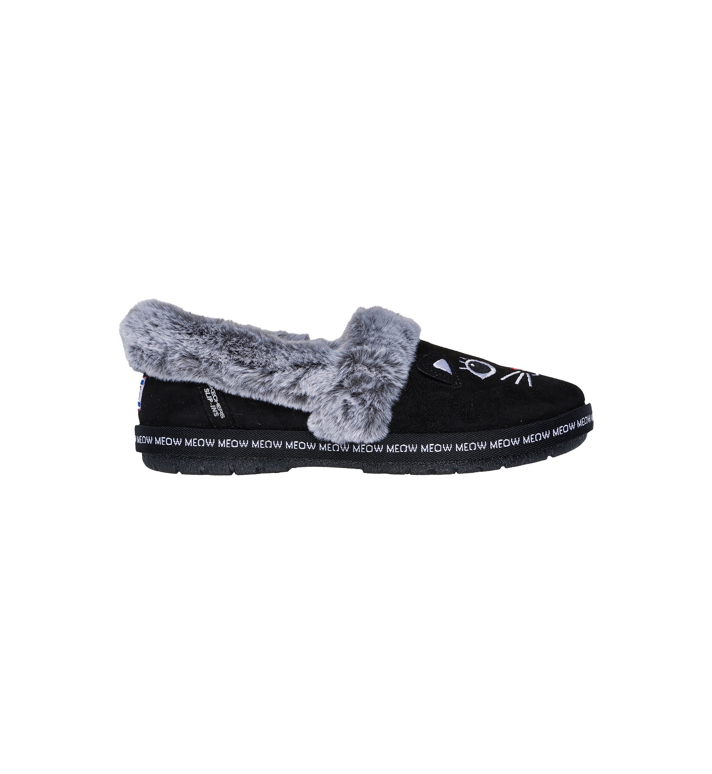 Womens Slip-ins®: Too Cozy - Meow PJs Slippers 