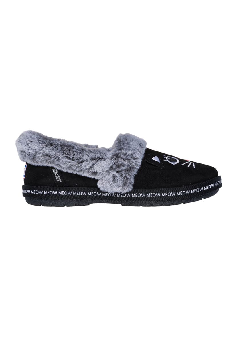 Womens Slip-ins®: Too Cozy - Meow PJs Slippers 