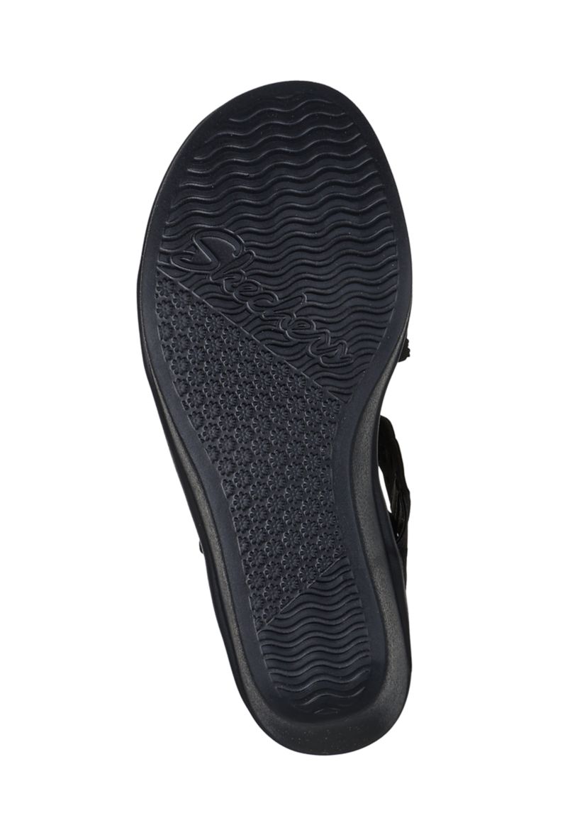 Rumble On Wedge Sassier Dayz Sandals - Wide Width