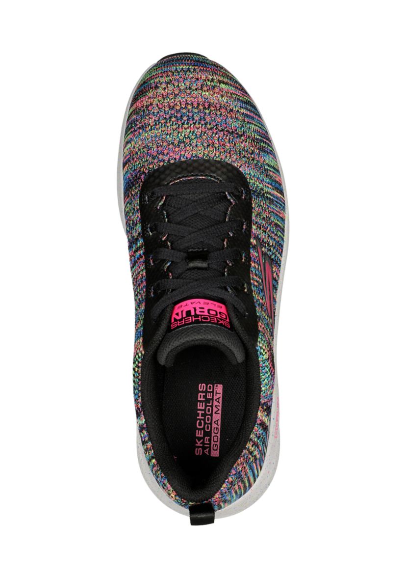 Womens Go Run Elevate - Electric Flow Sneakers 
