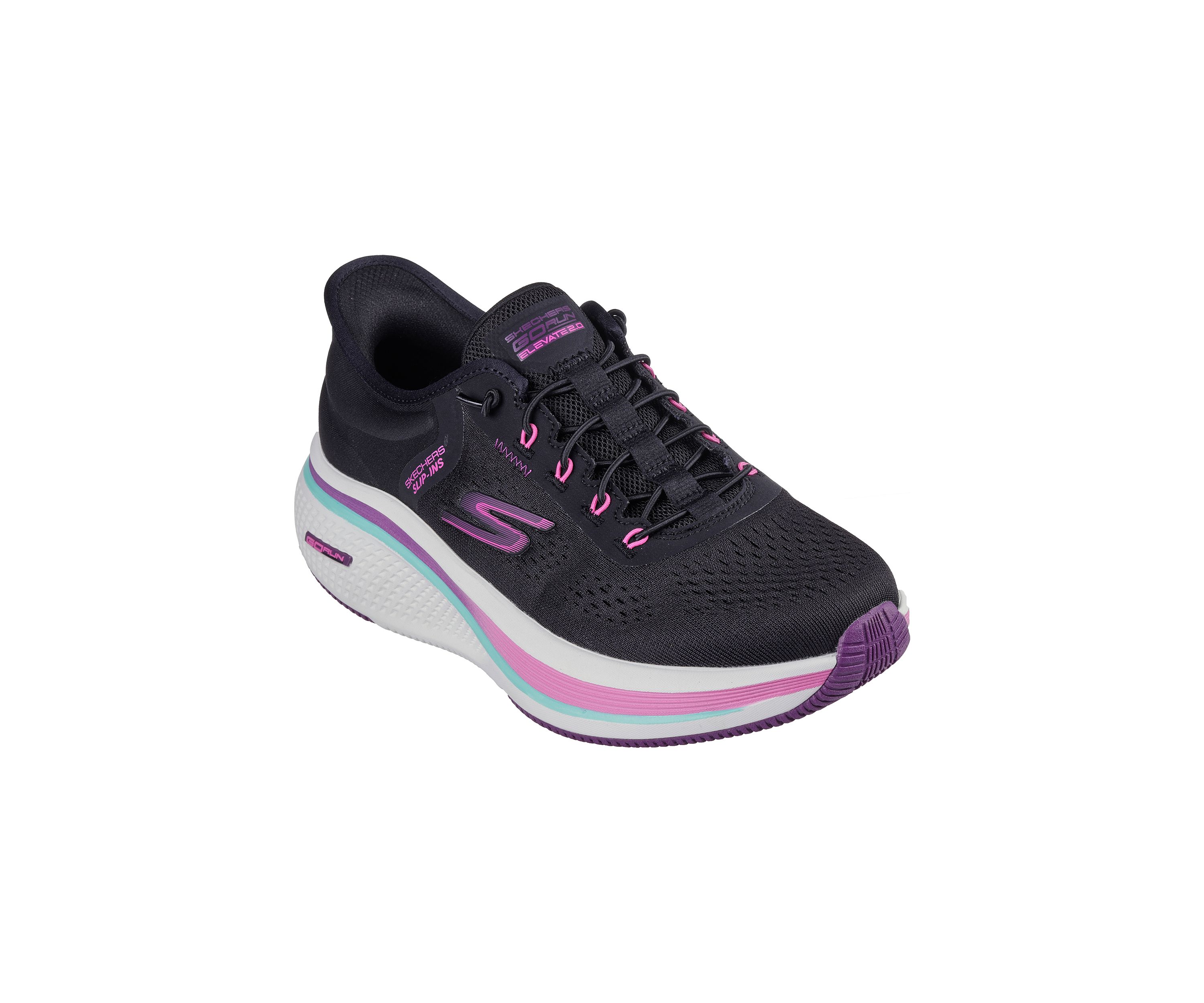 Womens Go Run Elevate 2.0 Sneakers - Banyan