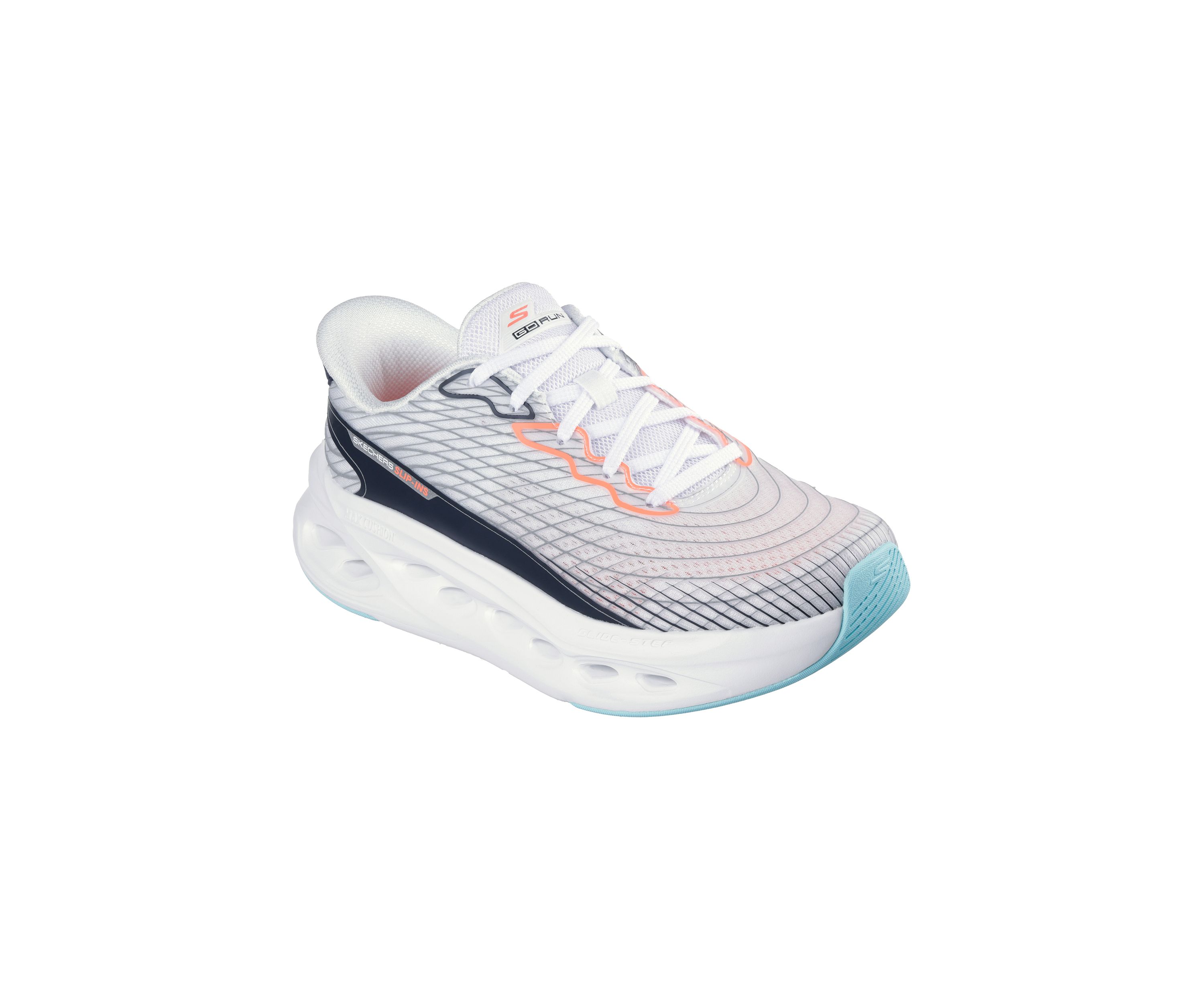 Womens Slip-ins: Max Cushioning Glide-Step Sneakers - SAPPHIRE