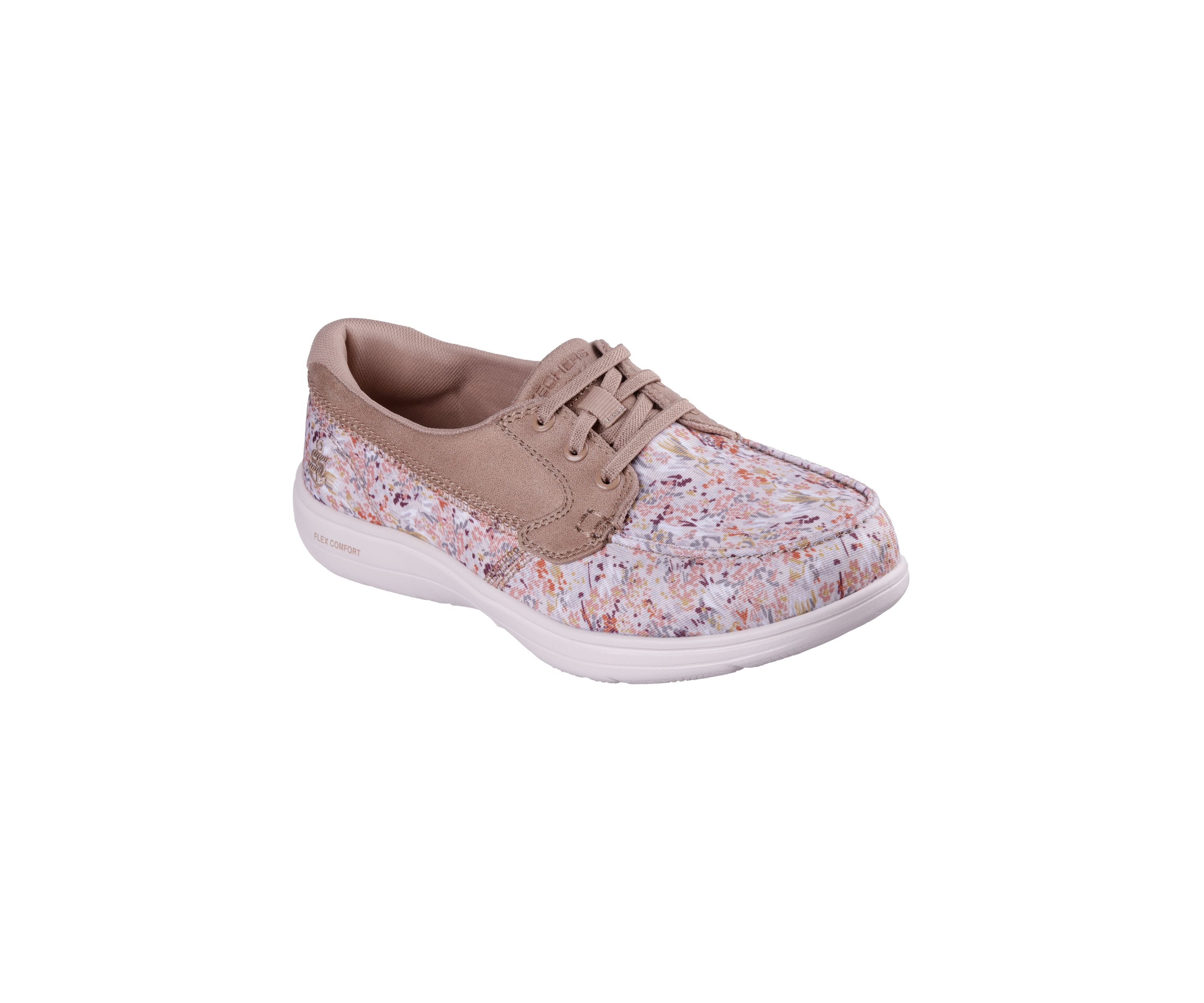 On The Go Flex Radiant Floral Boat Shoes