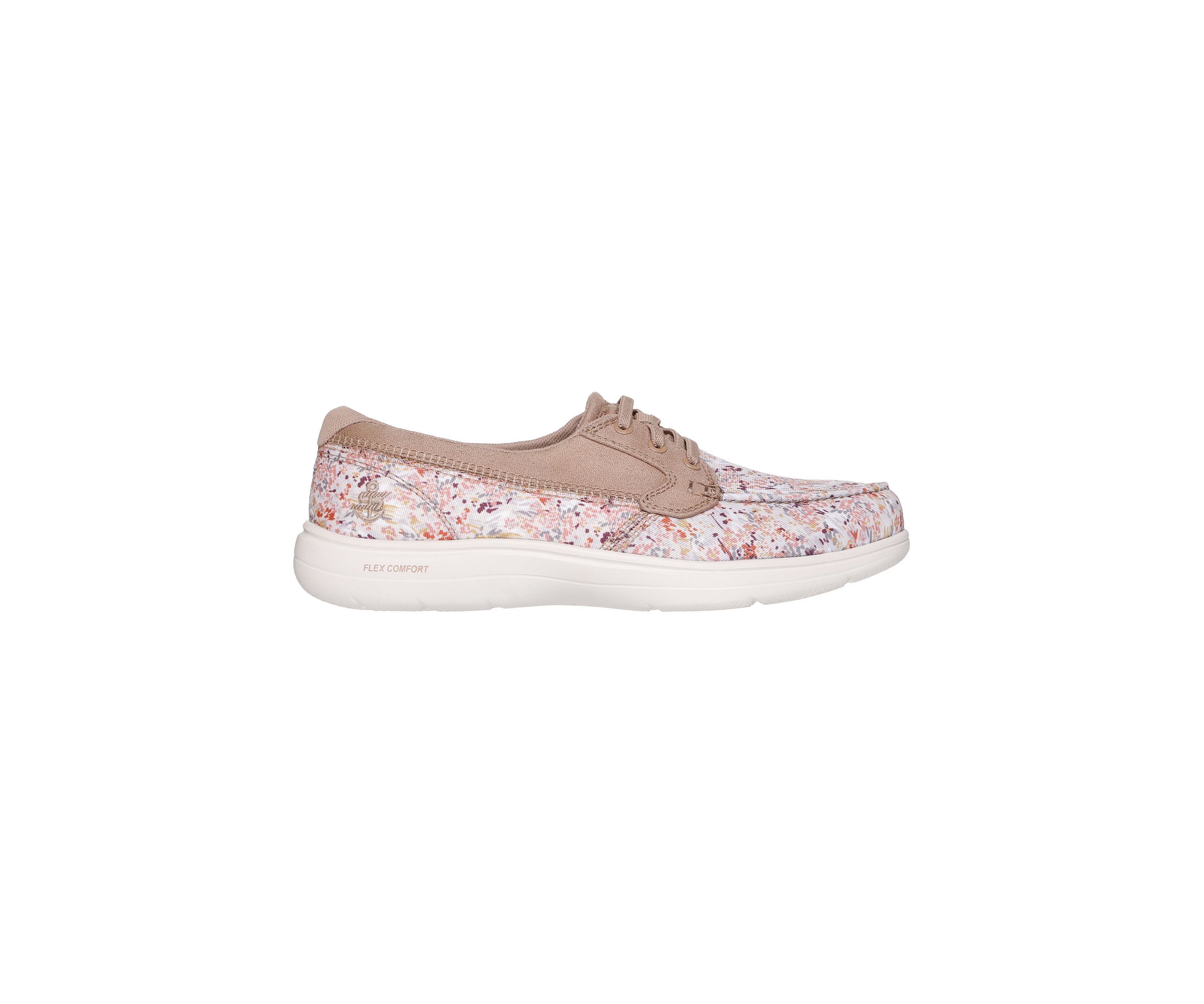 On The Go Flex Radiant Floral Boat Shoes