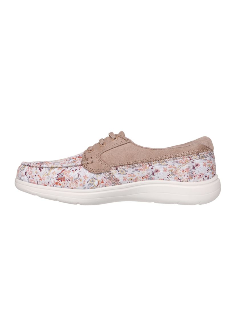 On The Go Flex Radiant Floral Boat Shoes