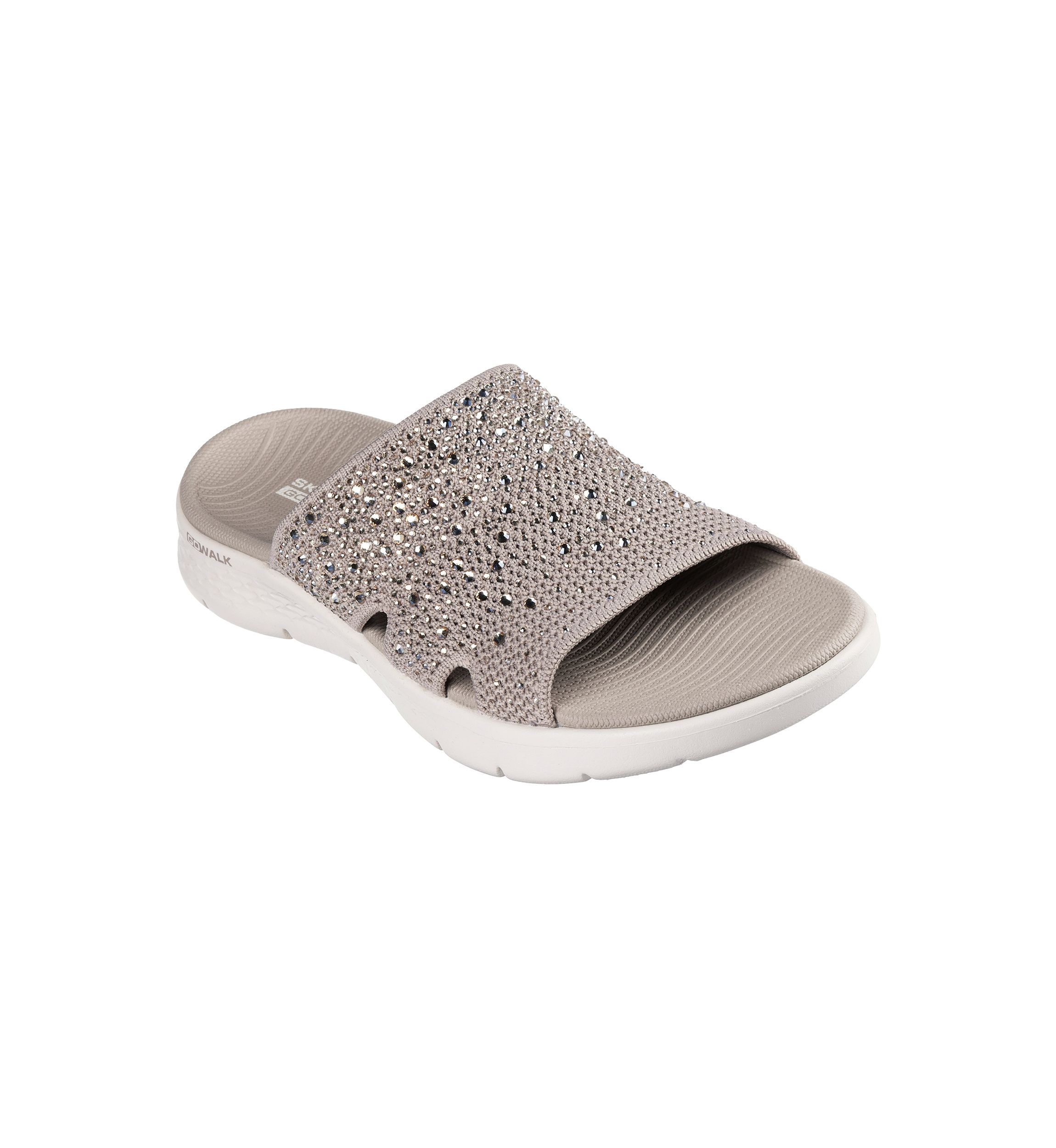 Womens Go Walk Flex Sandals - Glitz