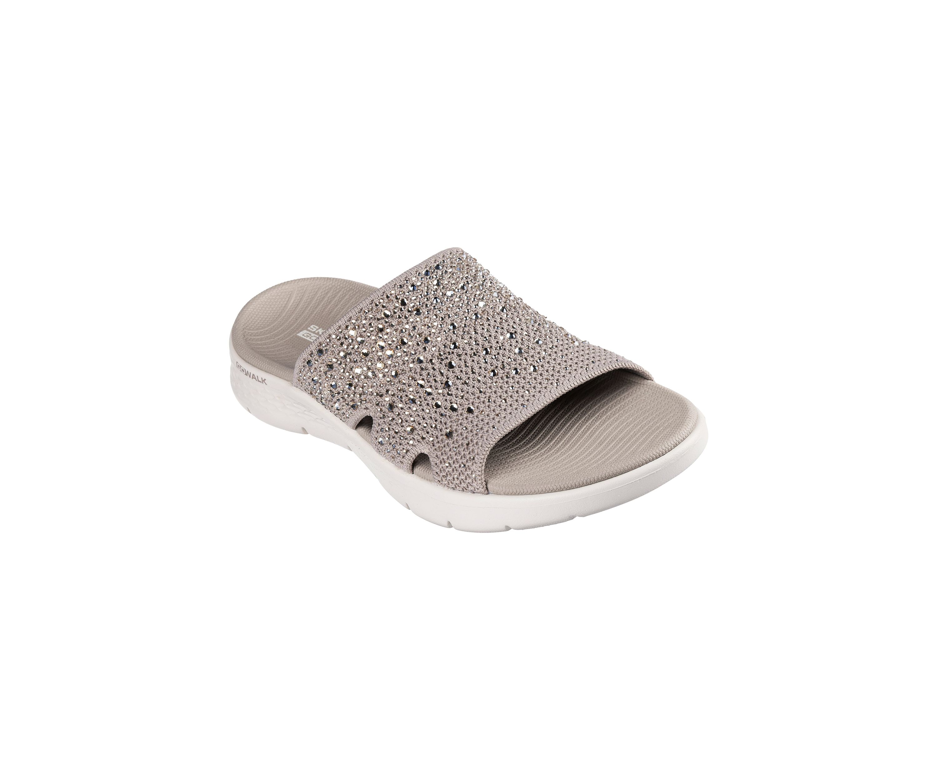 Womens Go Walk Flex Sandals - Glitz
