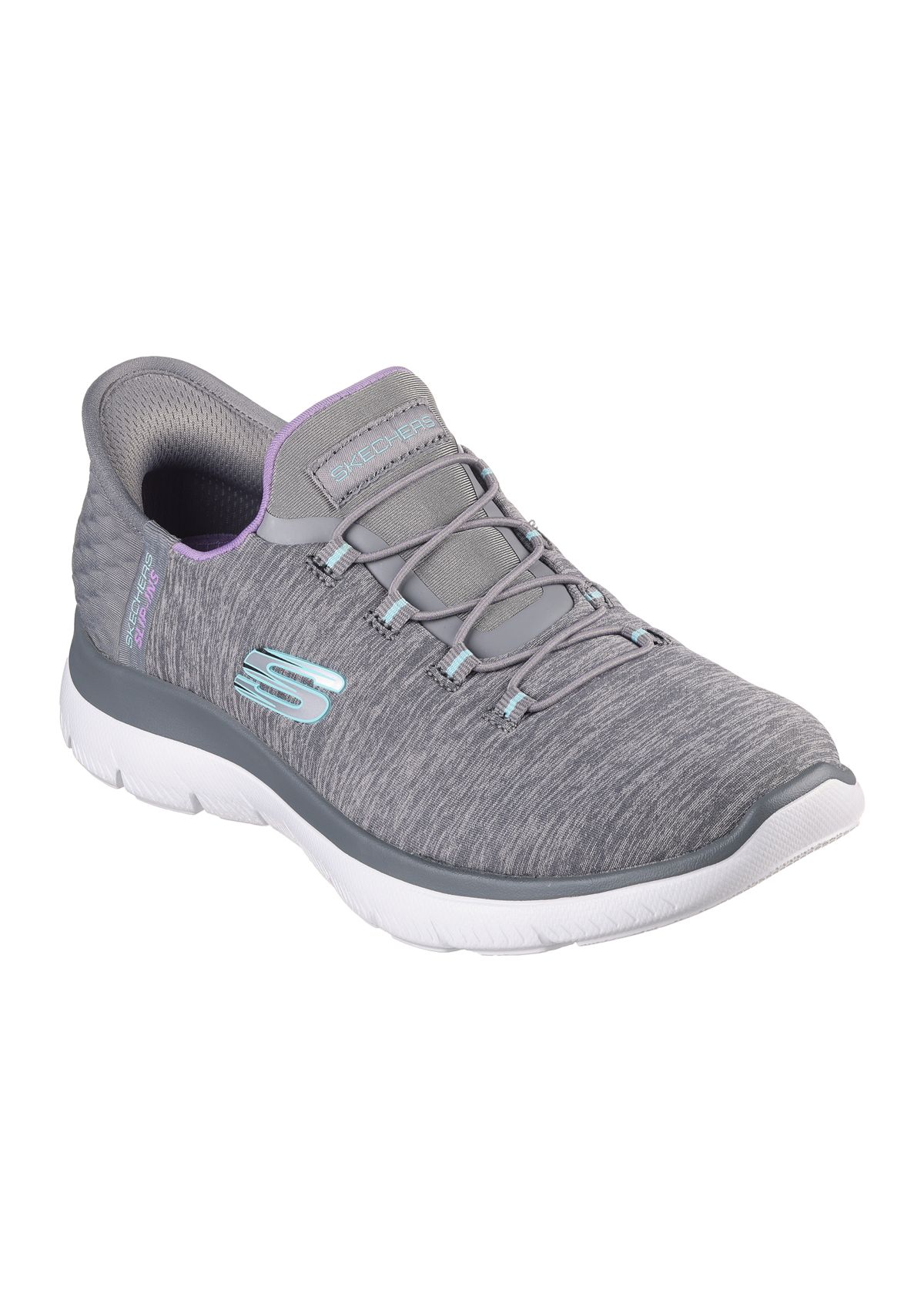 Womens Slip-ins™: Summits Dazzling Haze Sneakers - Extra Wide Width