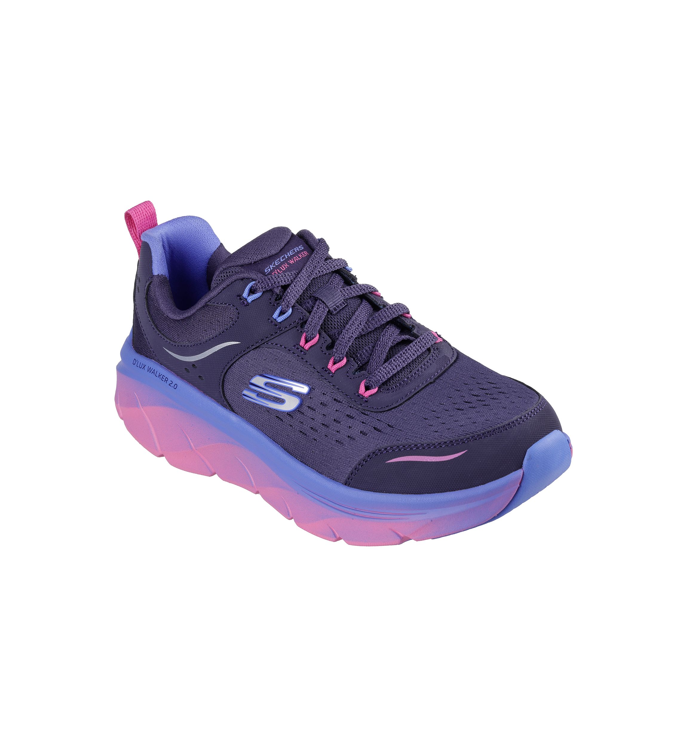 Womens Relaxed Fit®: DLux Walker® 2.0 Sneakers - Neon Sites