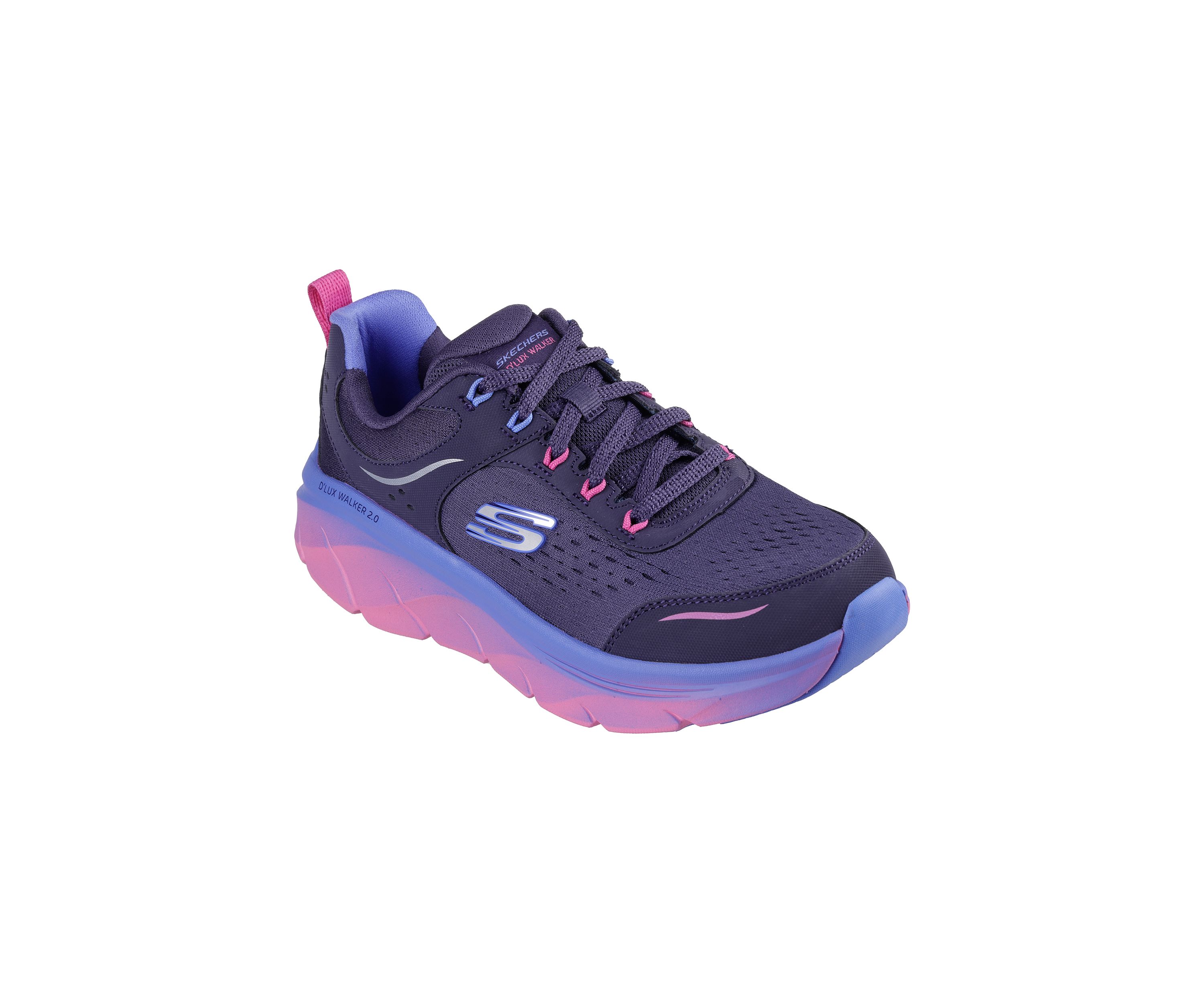 Womens Relaxed Fit®: DLux Walker® 2.0 Sneakers - Neon Sites
