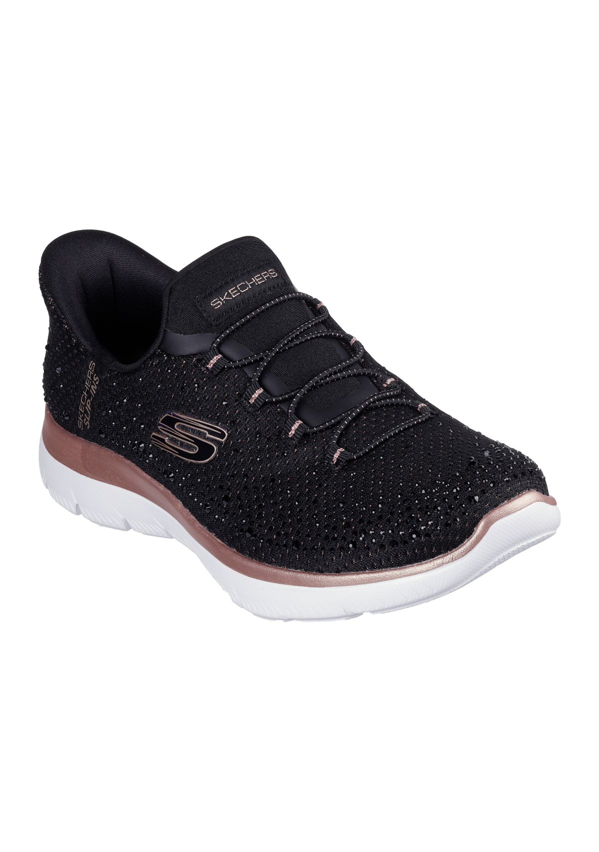 Womens Slip-ins: Summits Brilliant Shine Sneakers
