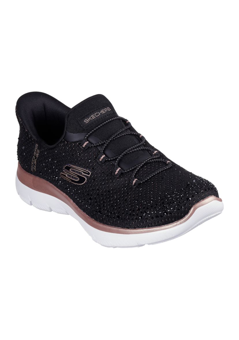 Womens Slip-ins: Summits Brilliant Shine Sneakers