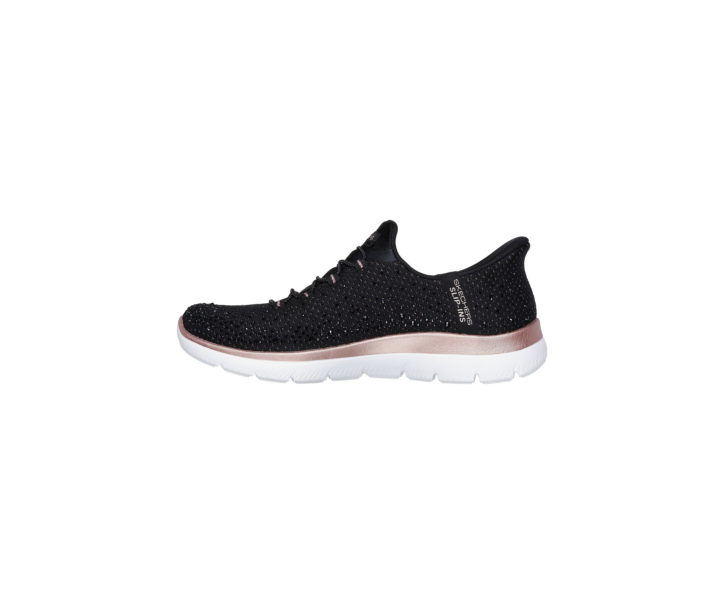 Womens Slip-ins: Summits Brilliant Shine Sneakers