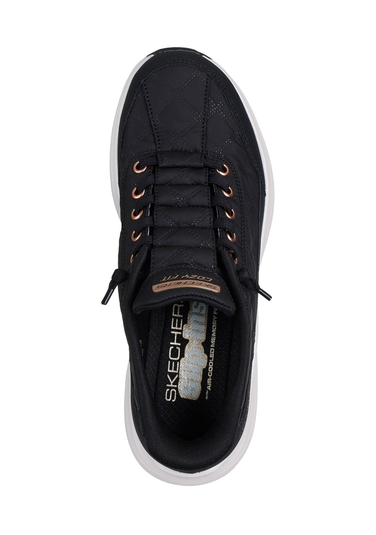 Womens Slip-Ins:  Contour Foam Cozy Fit Sneakers