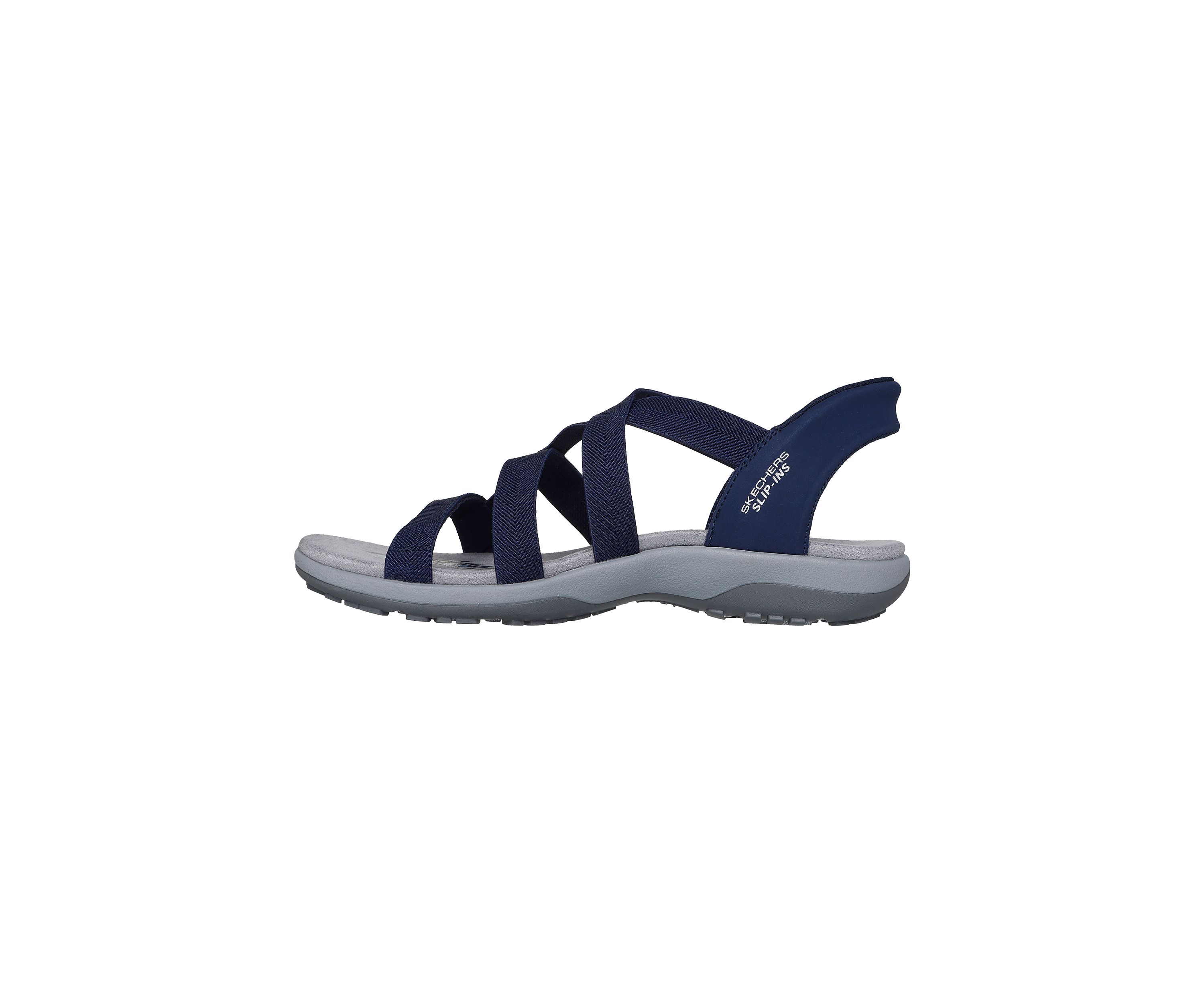 Womens Slip-ins®: Reggae Slim Stretch Flex Sandals - Wide Width