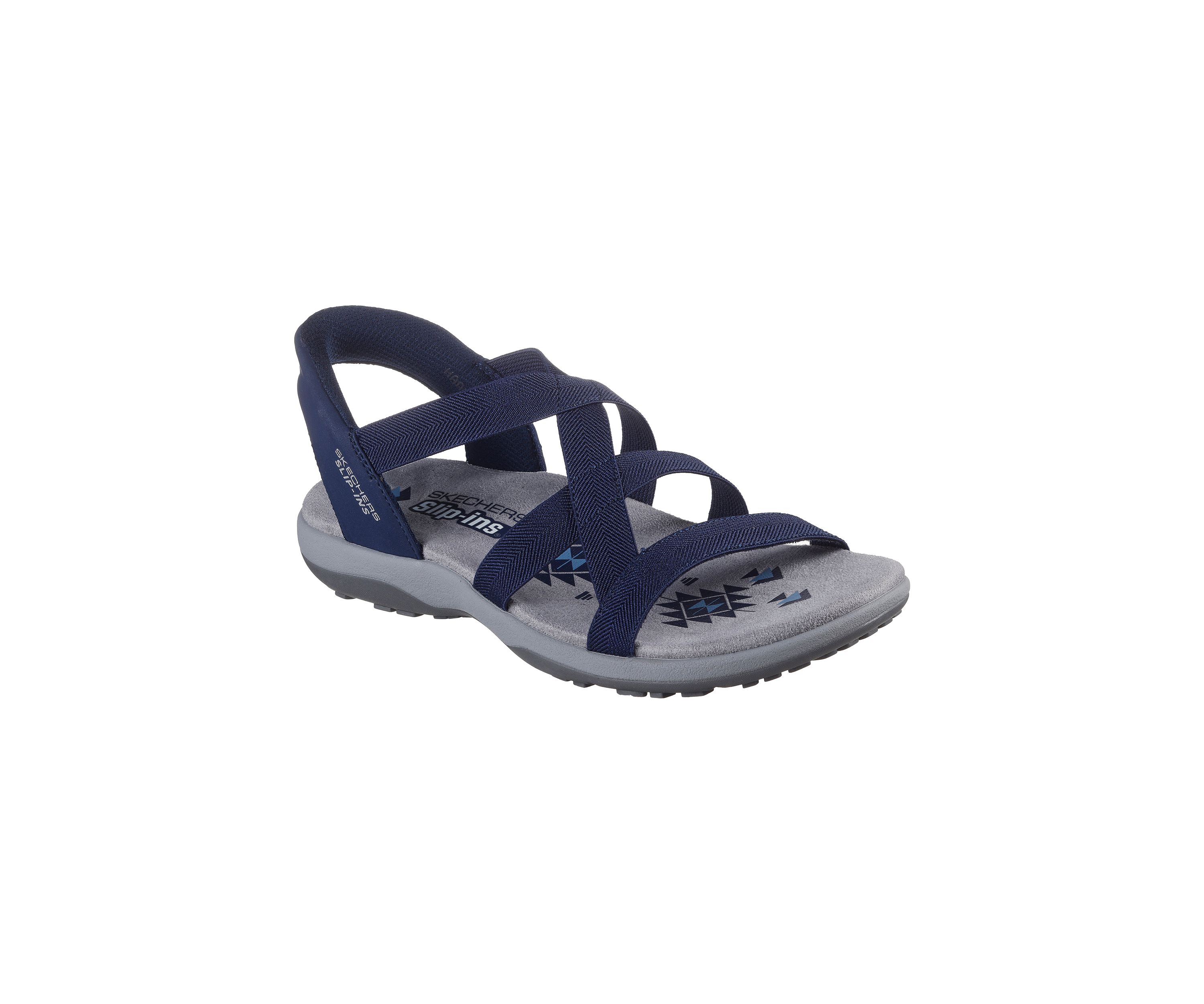 Womens Slip-ins®: Reggae Slim Sandals - Stretch Flex