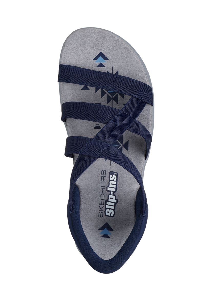 Womens Slip-ins®: Reggae Slim Sandals - Stretch Flex