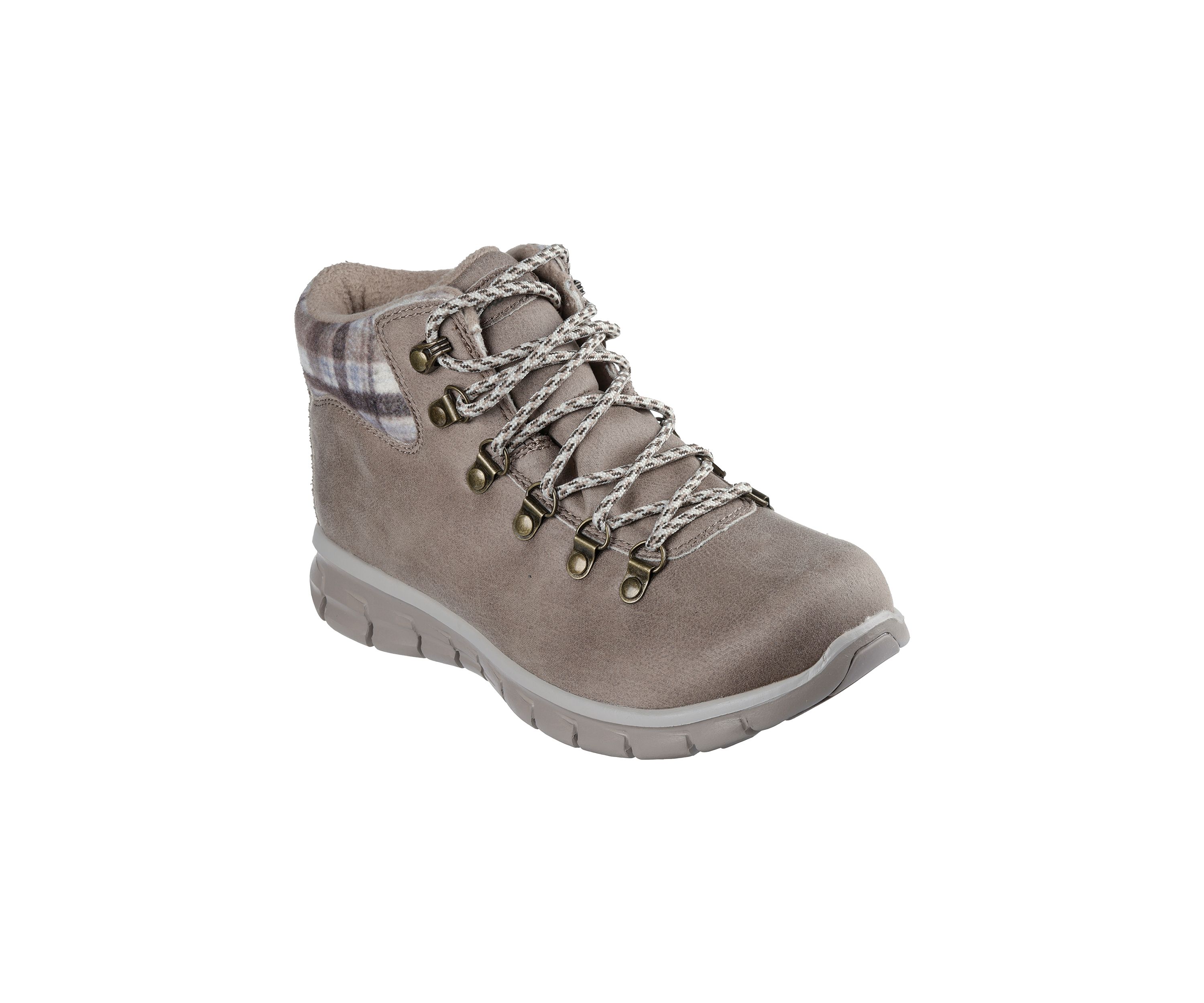 Synergy Boots - Plaid Mood