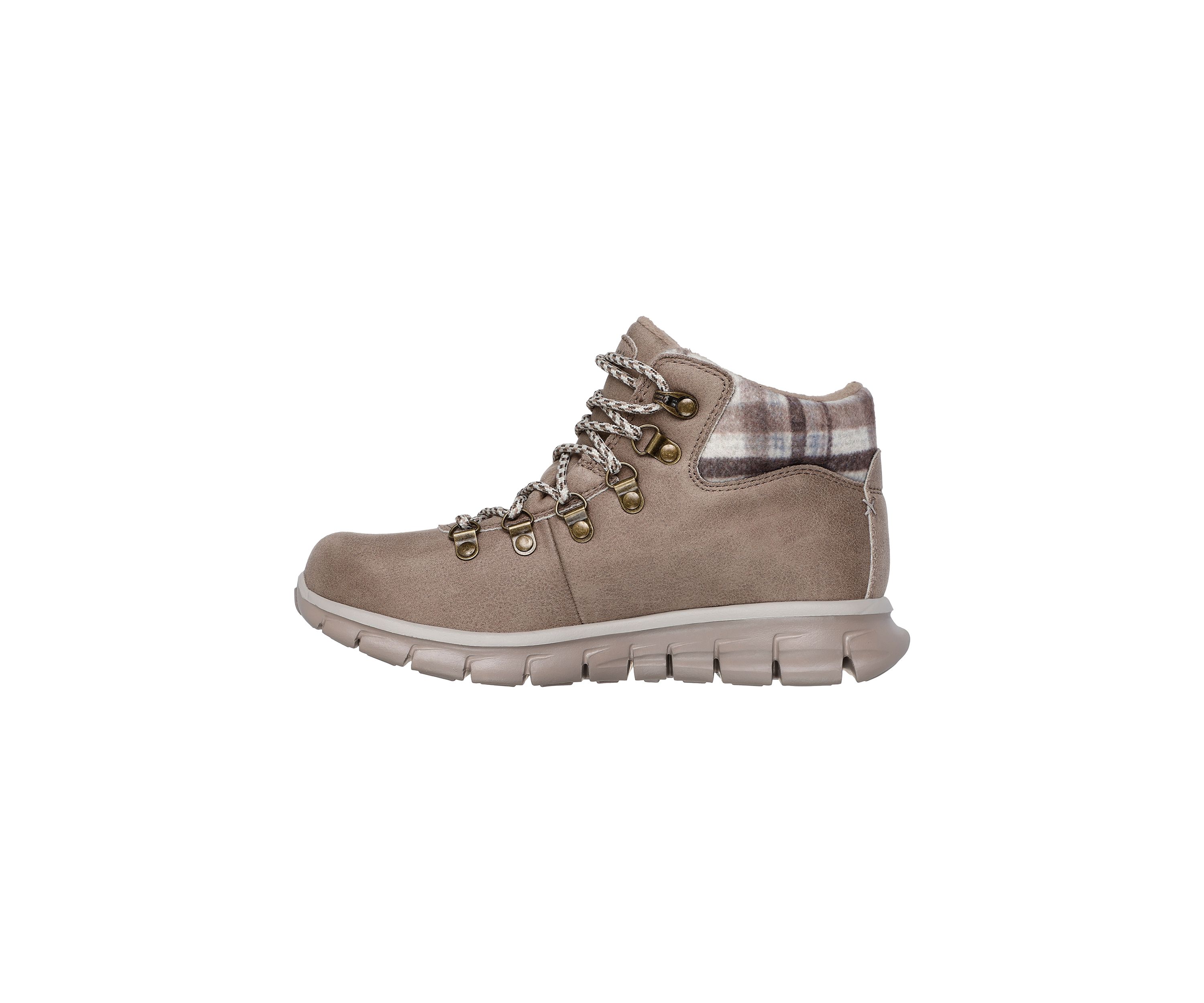 Synergy Boots - Plaid Mood