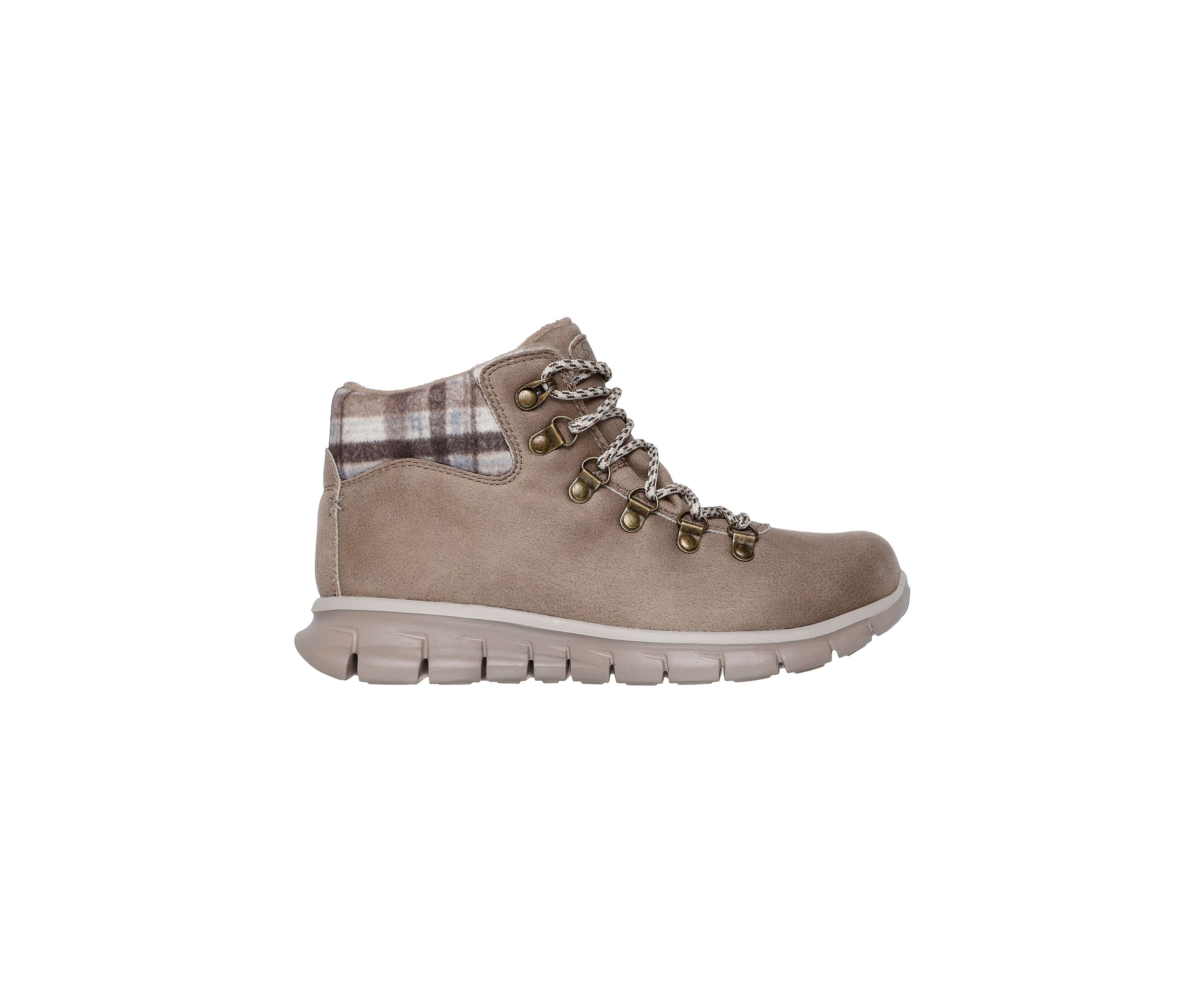 Synergy Boots - Plaid Mood