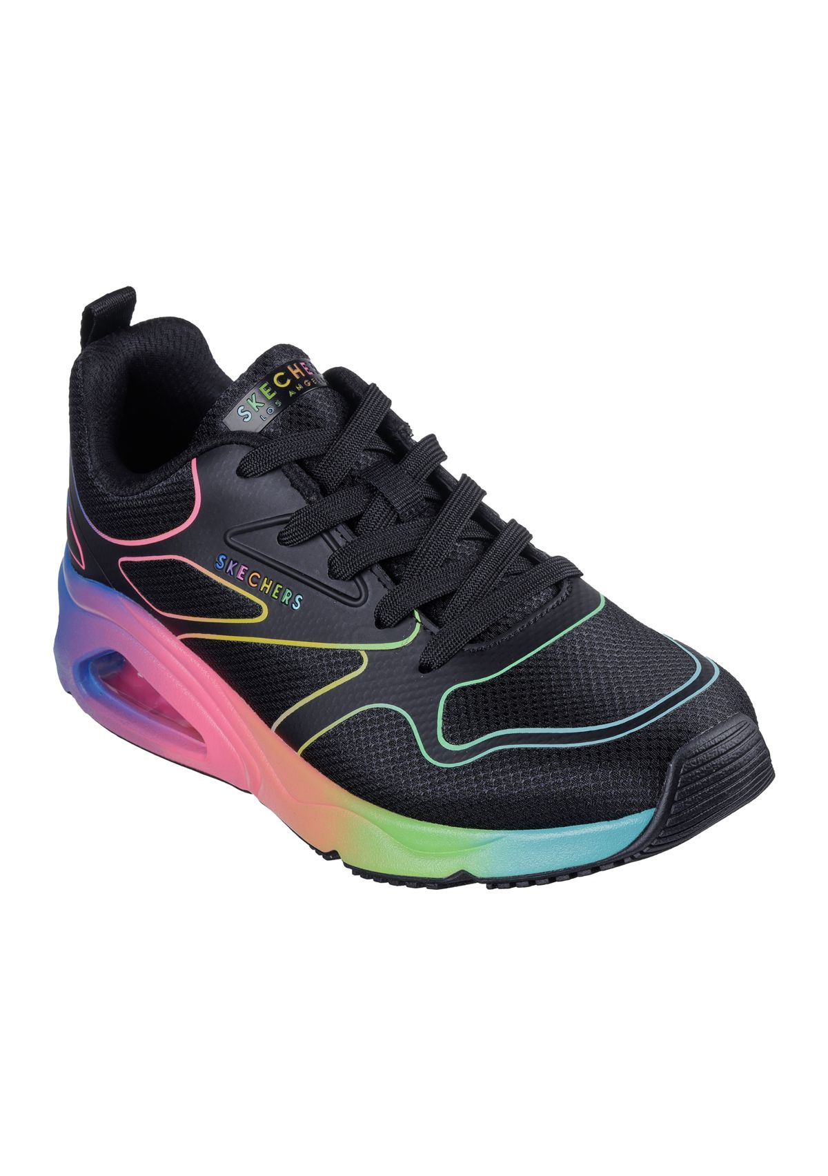 Womens Tres-Air Uno Sneakers - Rainbow Roads