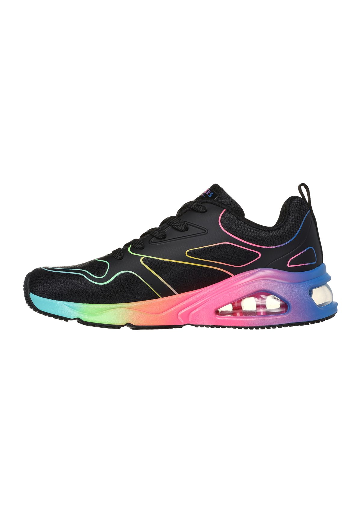 Womens Tres-Air Uno Sneakers - Rainbow Roads
