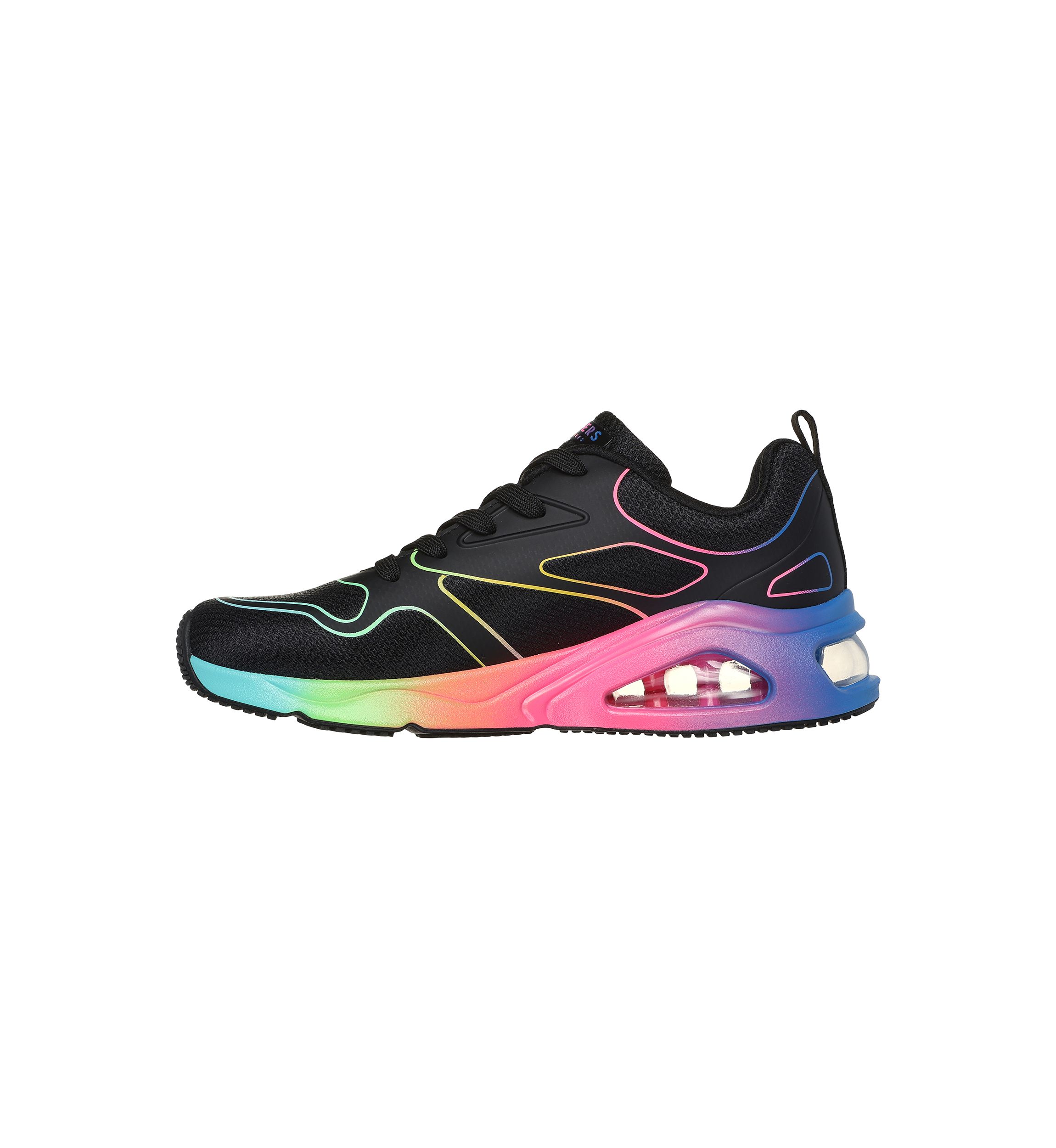 Womens Tres-Air Uno Sneakers - Rainbow Roads